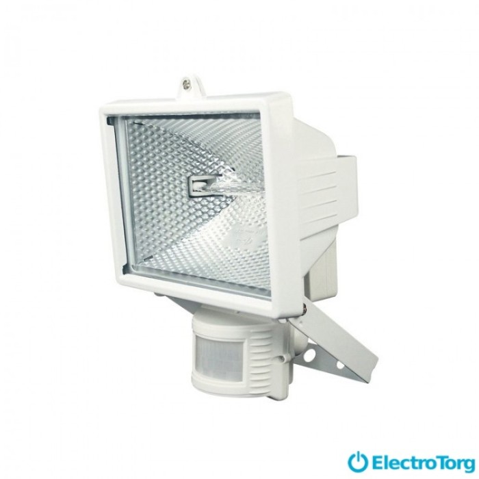 купить купить Прожектор FDL-78Р 150W белый с датчиком движения Delux  