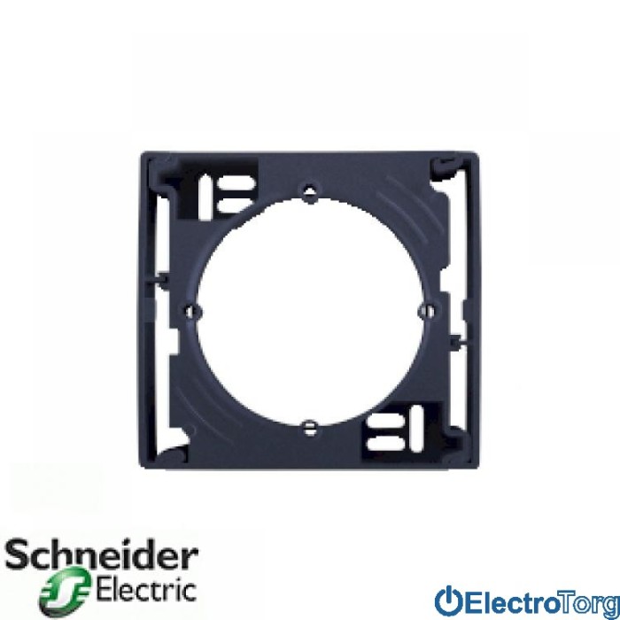 Коробка для наружного монтажа графитовая Sedna Schneider Electric (Шнайдер Электрик)