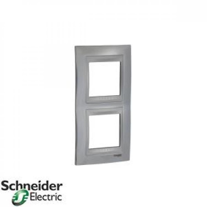 Рамка двойная вертикальная Unica Top Schneider