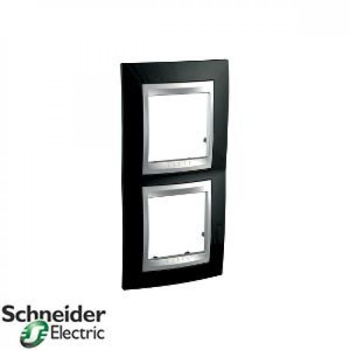 Рамка двойная вертикальная Unica Top Schneider