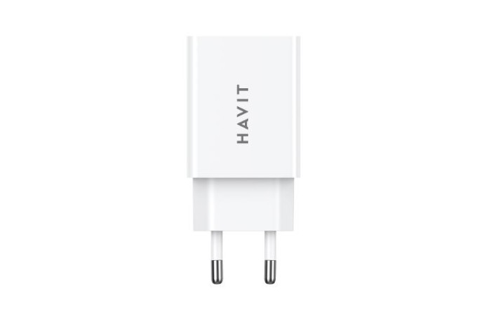 купить купить Зарядний пристрій HAVIT HV-UC003B 2USB White  