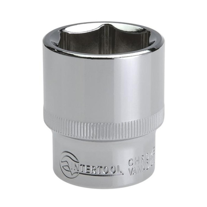 купить купить Головка шестигранная 1/2&quot;, 26мм*38мм, Cr-V INTERTOOL ET-0026  
