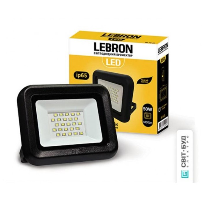 купить купить LED прожектор LF, 50W,6200K,4000Lm, угол 120° Lebron  