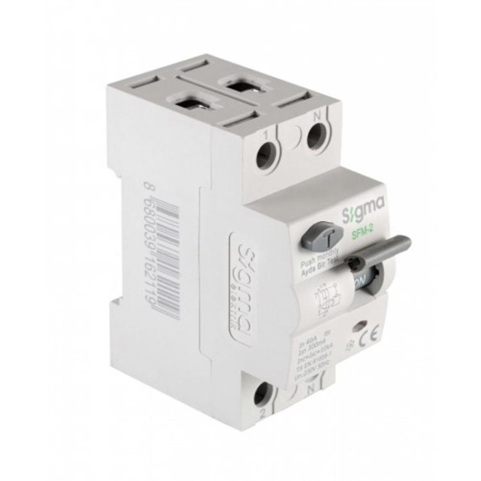 купить купить Диференційне реле (ПЗВ) SIGMA 6кА, 2Р, 300мА, 25А&quot;АС&quot;(SHM2025300)  