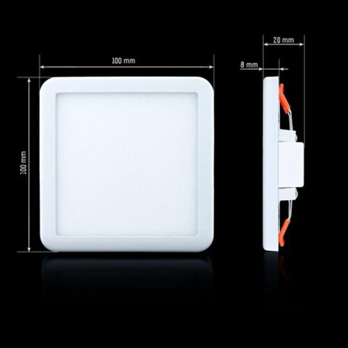 купить купить Светильник светодиодный Biom СL-S9W-5/2 NEW 9Вт квадратный 5000К  