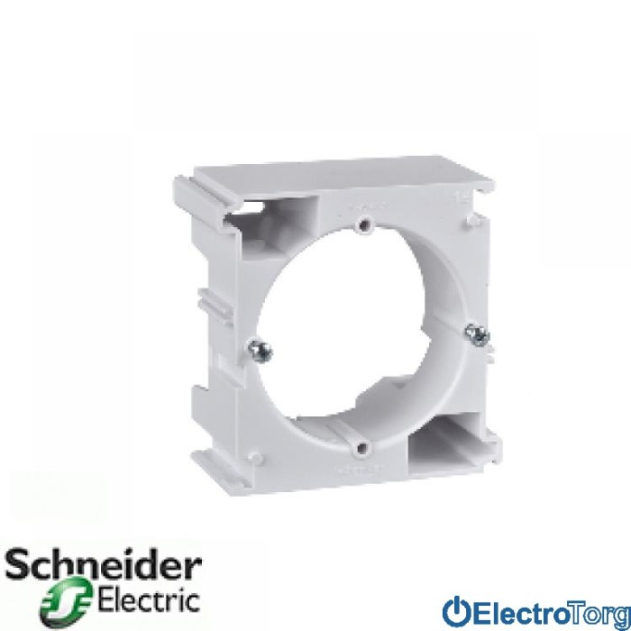 Универсальная коробка для наружного монтажа белая Sedna Schneider Electric (Шнайдер Электрик)