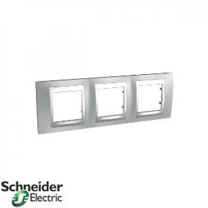 Рамка тройная горизонтальная Unica Top Schneider