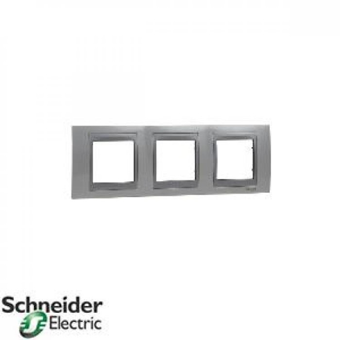 Рамка тройная горизонтальная Unica Top Schneider