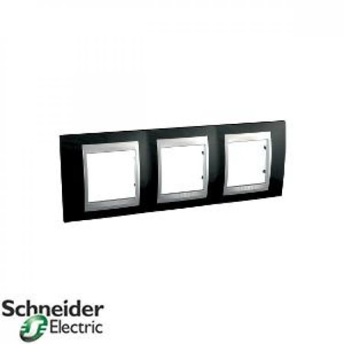 Рамка тройная горизонтальная Unica Top Schneider