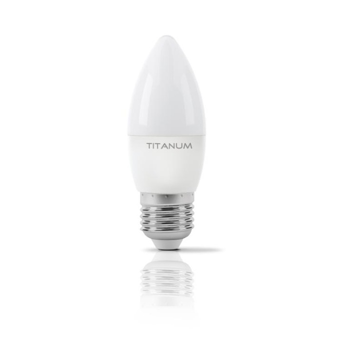 купить купить LED лампа TITANUM C37 6W E27 3000K  