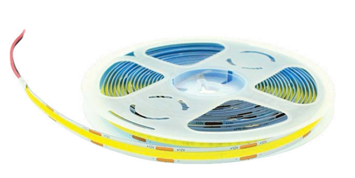 Світлодіодна стрічка  LEBRON L-LS, СОВ, 320LED, 10W/m, DC12V, 6000K, ІР20