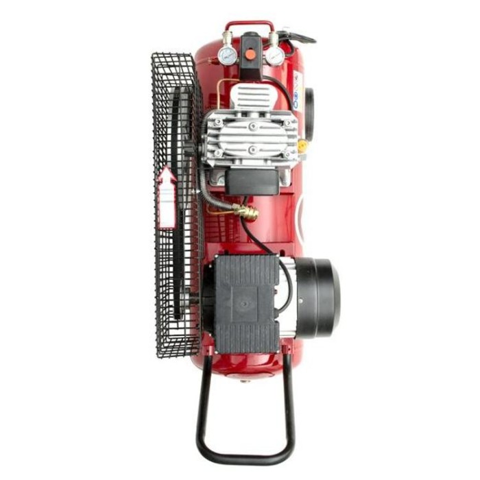 купить купить Компрессор 50 л, 1.8 кВт, 220 В, 8 атм, 233 л/мин. INTERTOOL PT-0011  
