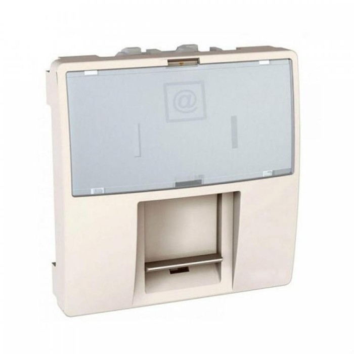 купить купить Розетка компьютерная 2M RJ45 5E (экран) Unica Schneider Electric (Шнейдер Электрик)  
