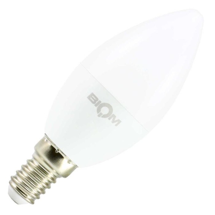 купить купить Светодиодная лампа Biom BT-549 C37 4W E14 3000К матовая  
