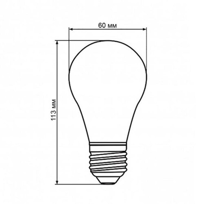 купить купить Светодиодная лампа Biom BT-532 A60 12W E27 4500К switch dimmable матовая  