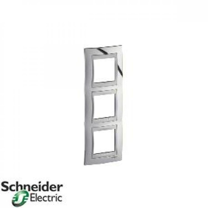 Рамка тройная вертикальная Unica Top Schneider Electric