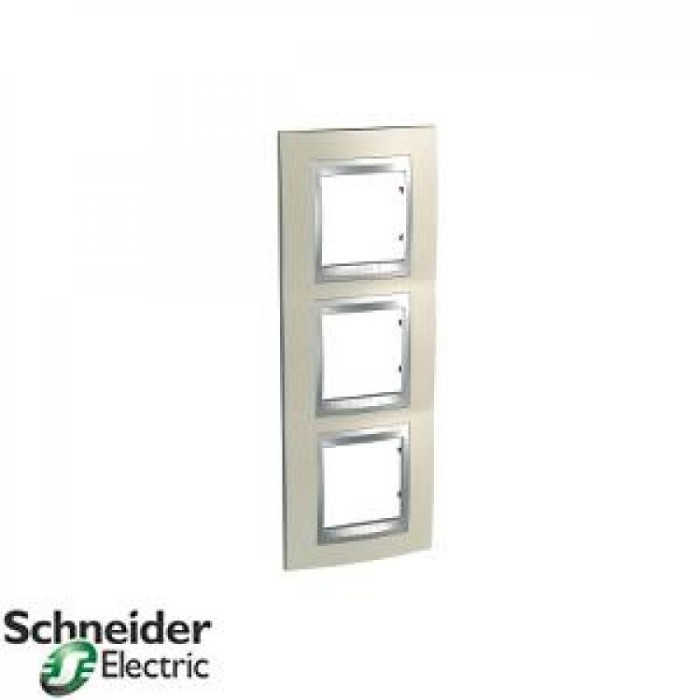 купить купить Рамка тройная вертикальная Unica Top Schneider Electric  
