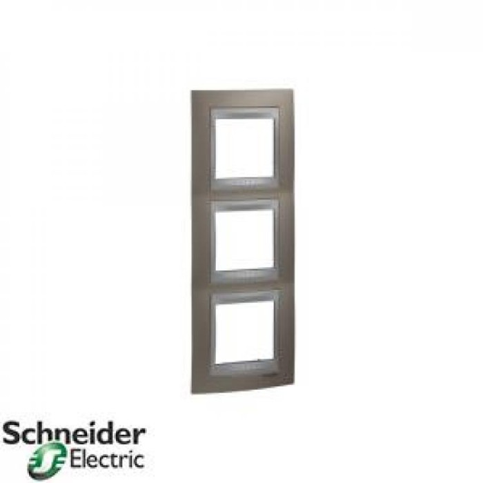 купить купить Рамка тройная вертикальная Unica Top Schneider Electric  
