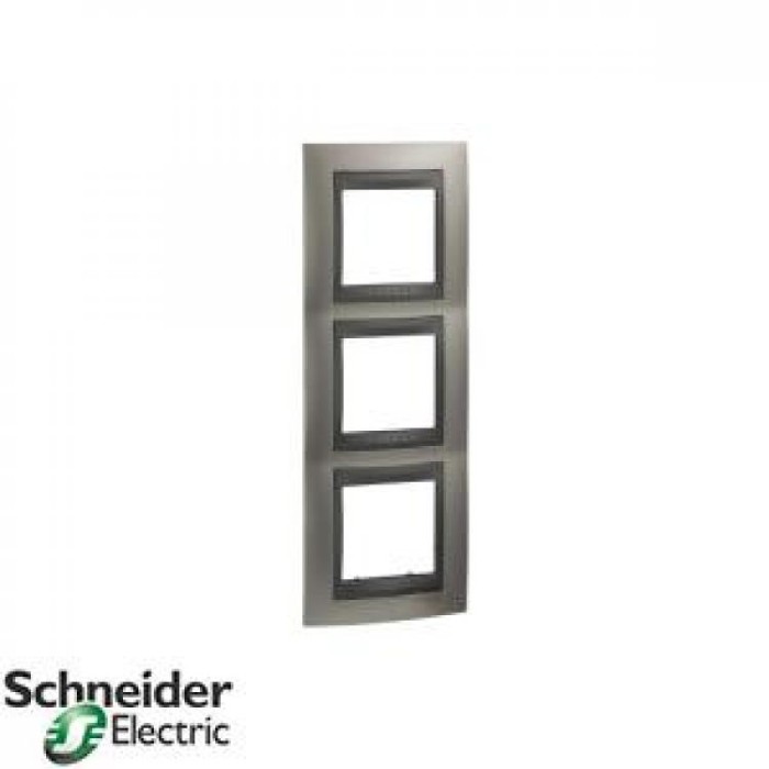 купить купить Рамка тройная вертикальная Unica Top Schneider Electric  