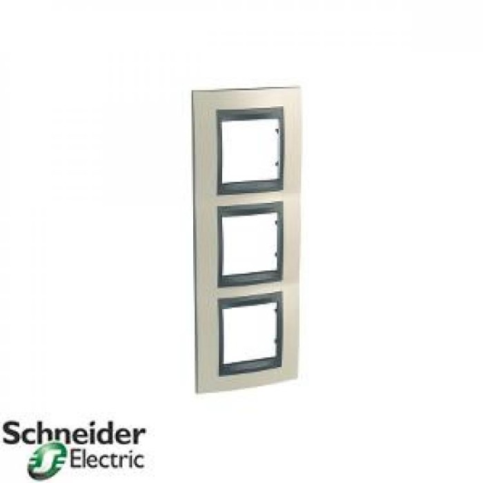 купить купить Рамка тройная вертикальная Unica Top Schneider Electric  