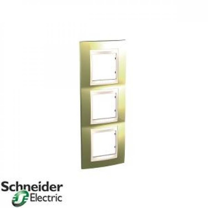 купить купить Рамка тройная вертикальная Unica Top Schneider Electric  