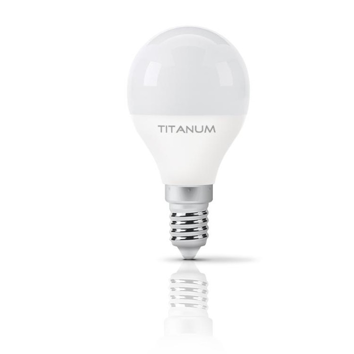 купить купить LED лампа TITANUM G45 6W E14 3000K  