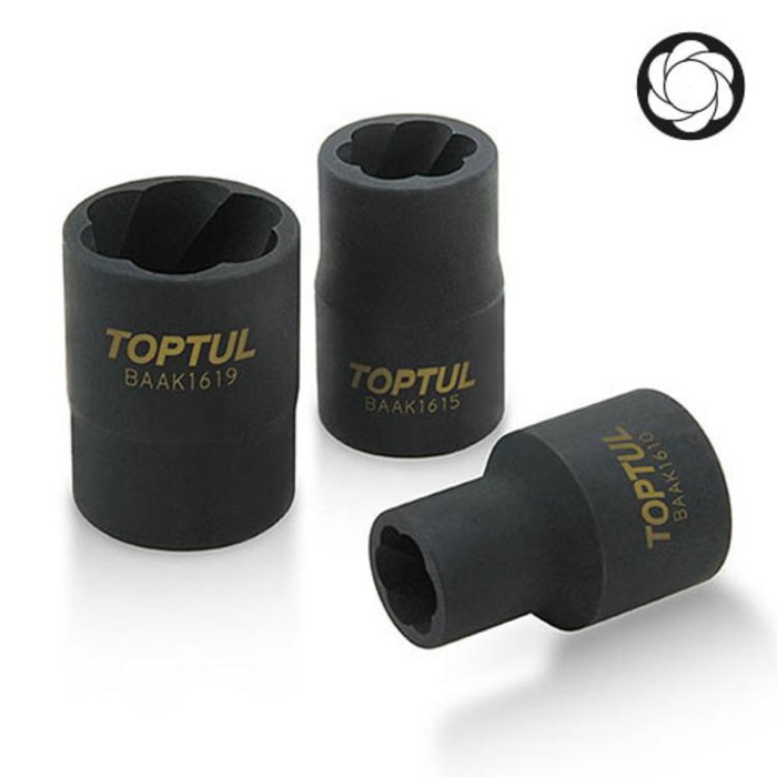 купить купить Головка для поврежденных гаек 1/2&quot; 21мм TOPTUL BAAK1621  