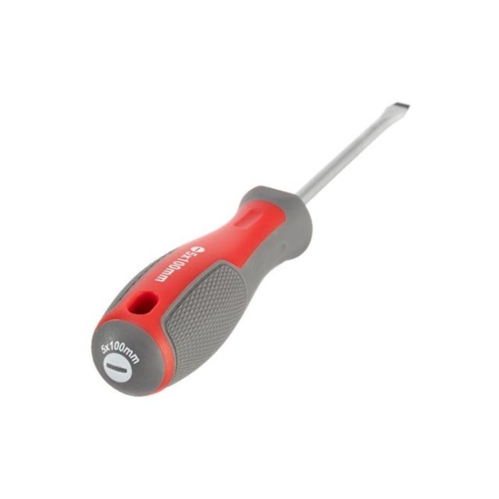 купить купить Отвертка шлицевая SL5.0*100 мм, CR-V INTERTOOL VT-3306  