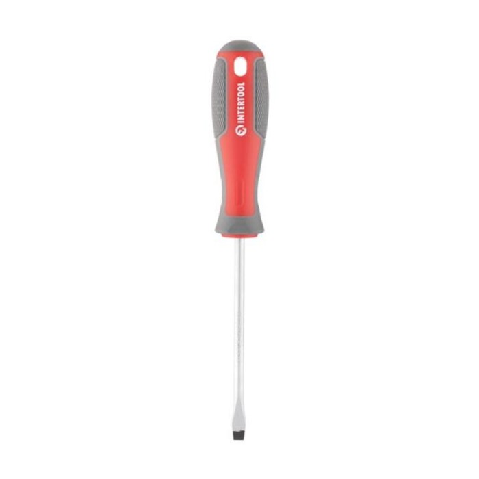 купить купить Отвертка шлицевая SL5.0*100 мм, CR-V INTERTOOL VT-3306  