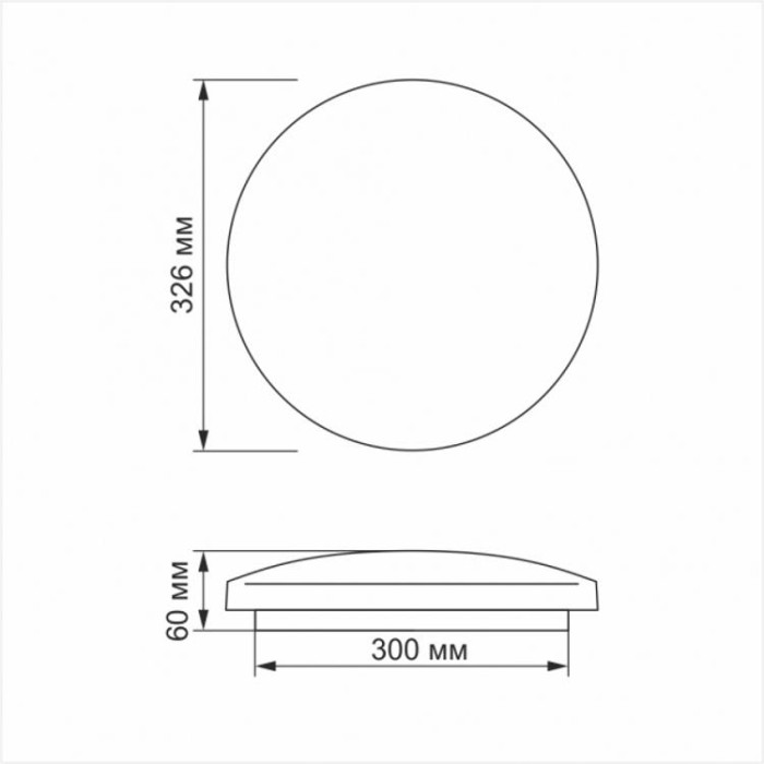 купить купить LED світильник настінно-стельовий TITANUM 24W 4100K Матовий  