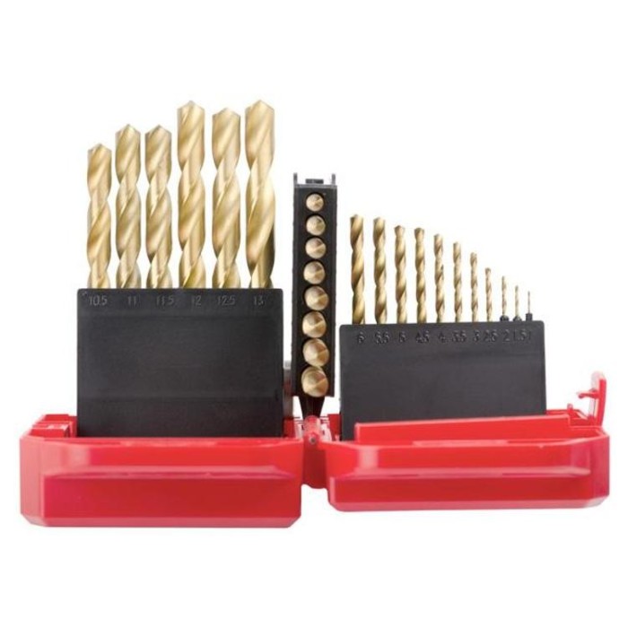 купить купить Набор сверл по металлу HSS 25 шт INTERTOOL SD-0025  