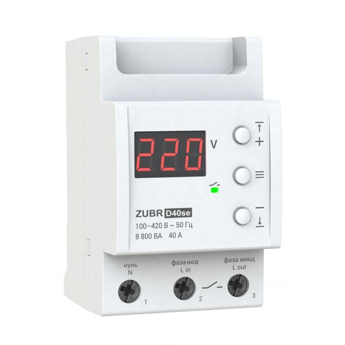 купить купить Реле напряжения ZUBR D40se (Зубр)  