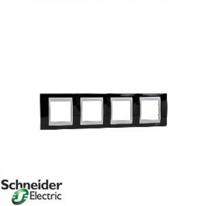 Рамка четверная горизонтальная Unica Top Schneider