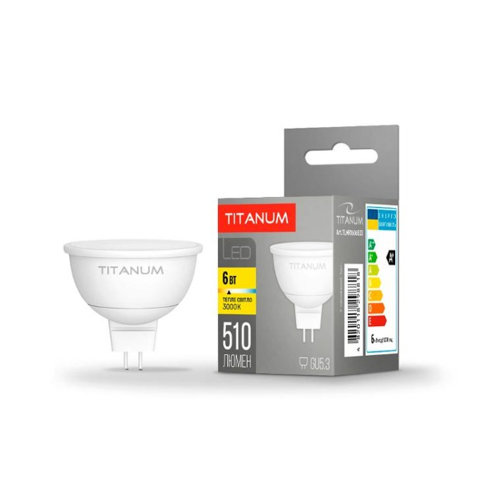 купить купить LED лампа TITANUM MR16 6W GU5.3 3000K  
