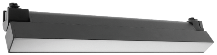 LED світильник VELMAX V-TRL-LMA, матовий, 25W, 2000Lm, 4100K, 220V, чорний.