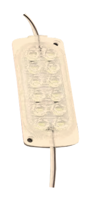 Світлодіодний модуль LEBRON L-LM12CB, SMD2835, 3,2W, DC12V, ІР65.