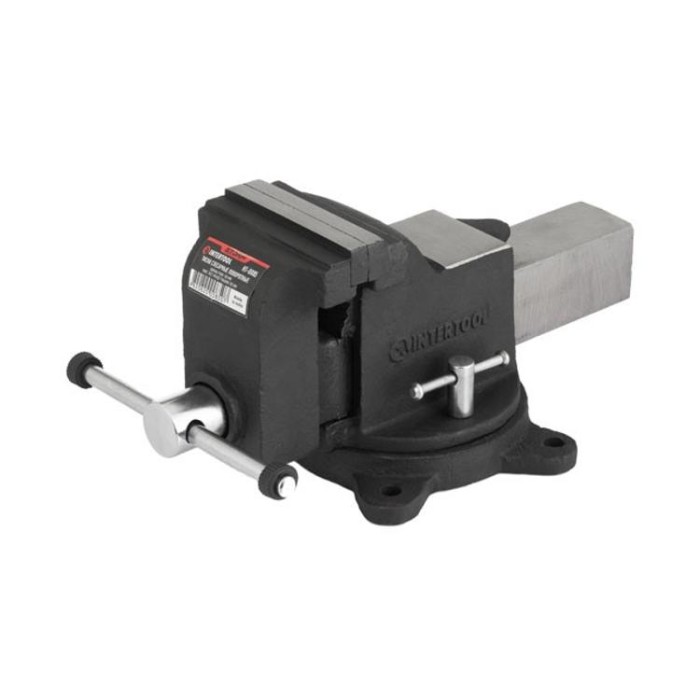 купить купить Тиски слесарные поворотные 100мм STORM INTERTOOL HT-0085  