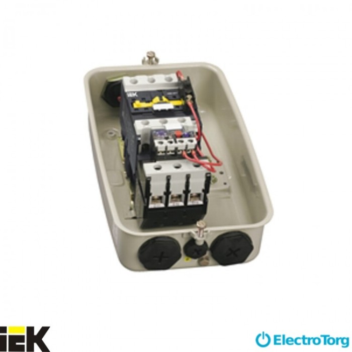 купить купить Контактор КМИ48062 80А в оболочке Ue=380В/АС3 IP54 ИЭК (IEK)  