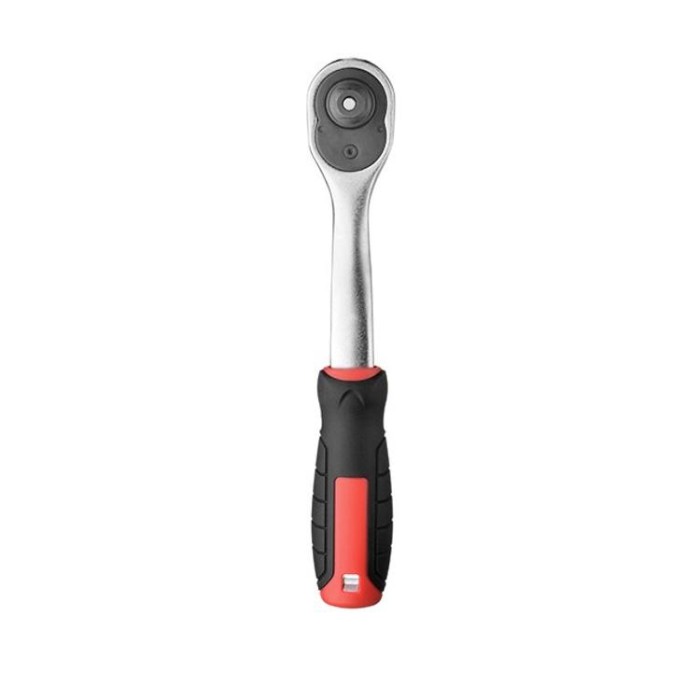 купить купить Рукоятка с храповым механизмом на 72 зуба 3/8&quot;., Cr-V STORM INTERTOOL ET-8002  