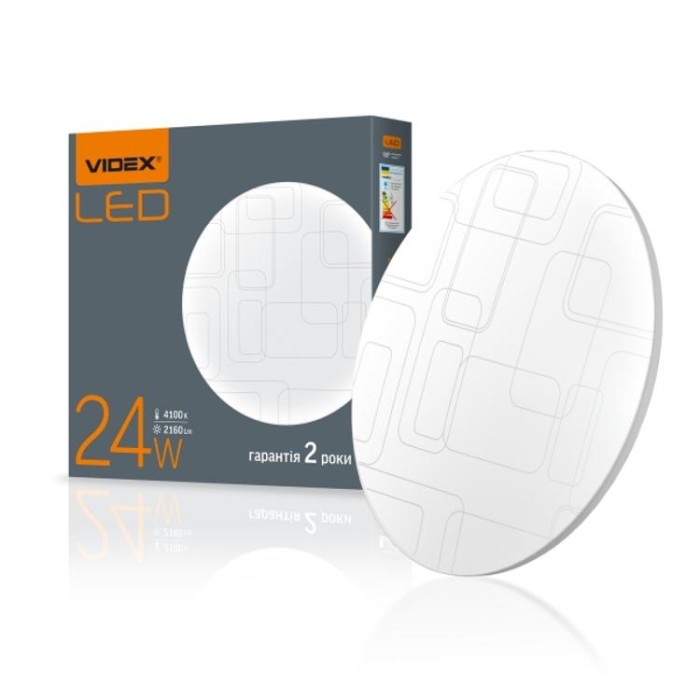 купить купить LED светильник настенно-потолочный VIDEX 24W 4100K Прямоугольники  