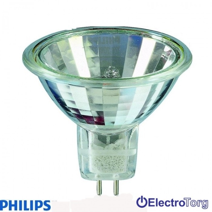 купить купить Лампа галогеновая Hal-Dich 2y 50W GU5.3 12V 36D 1CT/10X5F Philips    