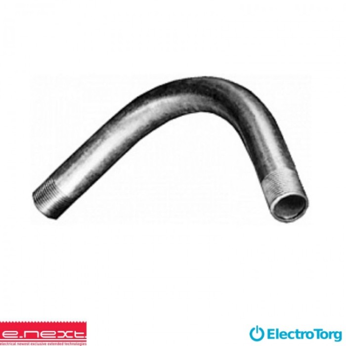 купить купить Угловой металлический соединитель e.industrial.pipe.thread.angle.1, 90 град. с резьбой E-next  