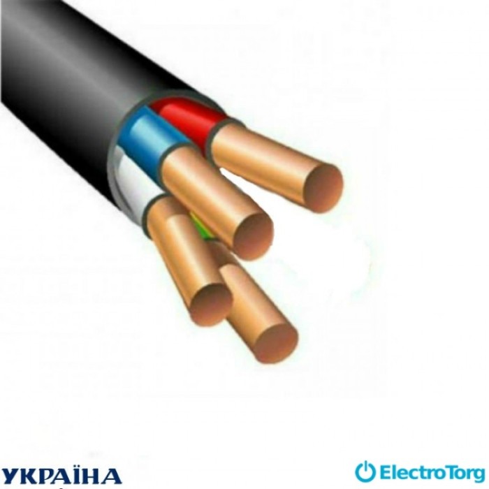 купить купить Кабель ВВГнг 3х6+1х4 Крок  