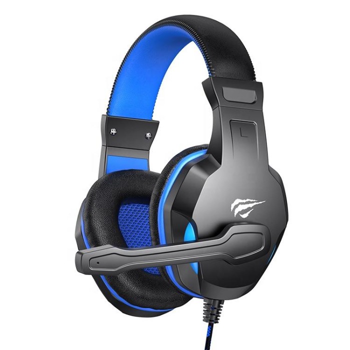 купить купить Ігрові навушники з мікрофоном HAVIT HV-H763d Black/Blue 3.5мм  