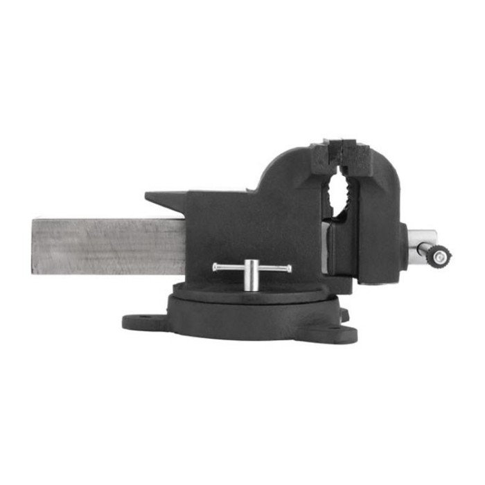 купить купить Тиски слесарные поворотные 125мм STORM INTERTOOL HT-0086  