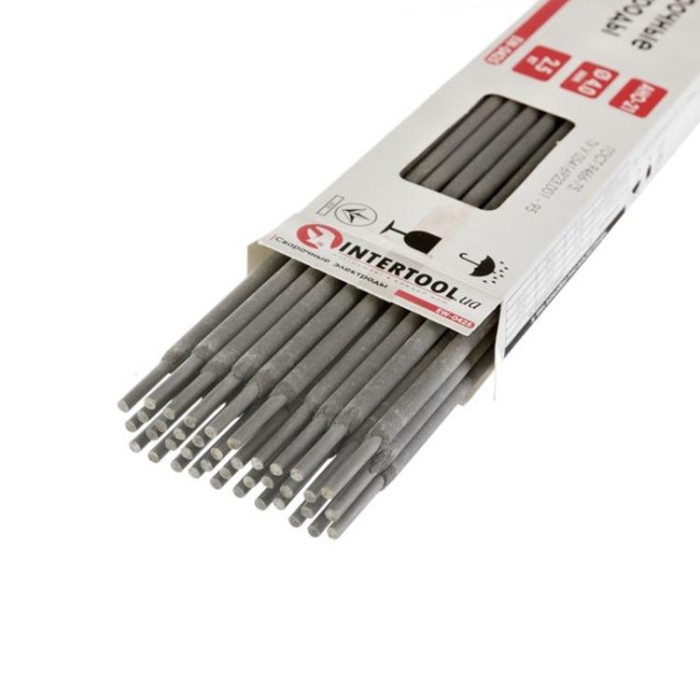 купить купить Электроды сварочные, &Oslash; 4 мм, уп. 2,5 кг. INTERTOOL EW-0425  