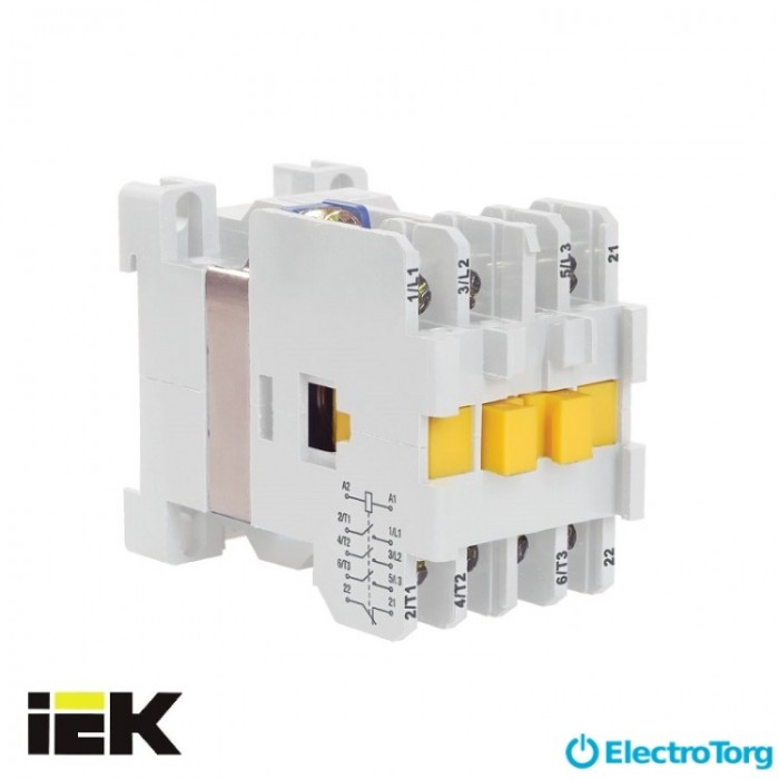купить купить Контактор ПМ12-010101 10А 230В 1р (НЗ) ИЭК (IEK)  