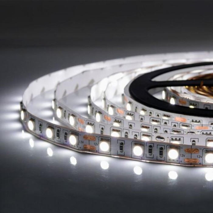 купить купить Светодиодная лента OEM ST-12-5050-60-CW-20-V2 белая, негерметичная, 1м, Biom  