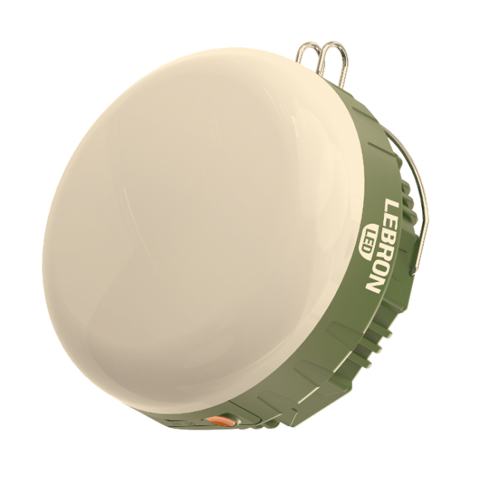 LED ліхтар кемпінговий акумуляторний LEBRON L-HL-620, ABS, 18W, 2000mAh*2 Li-Ion, USB