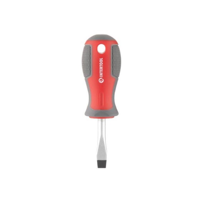 купить купить Отвертка шлицевая SL6.0*38 мм, CR-V INTERTOOL VT-3309  